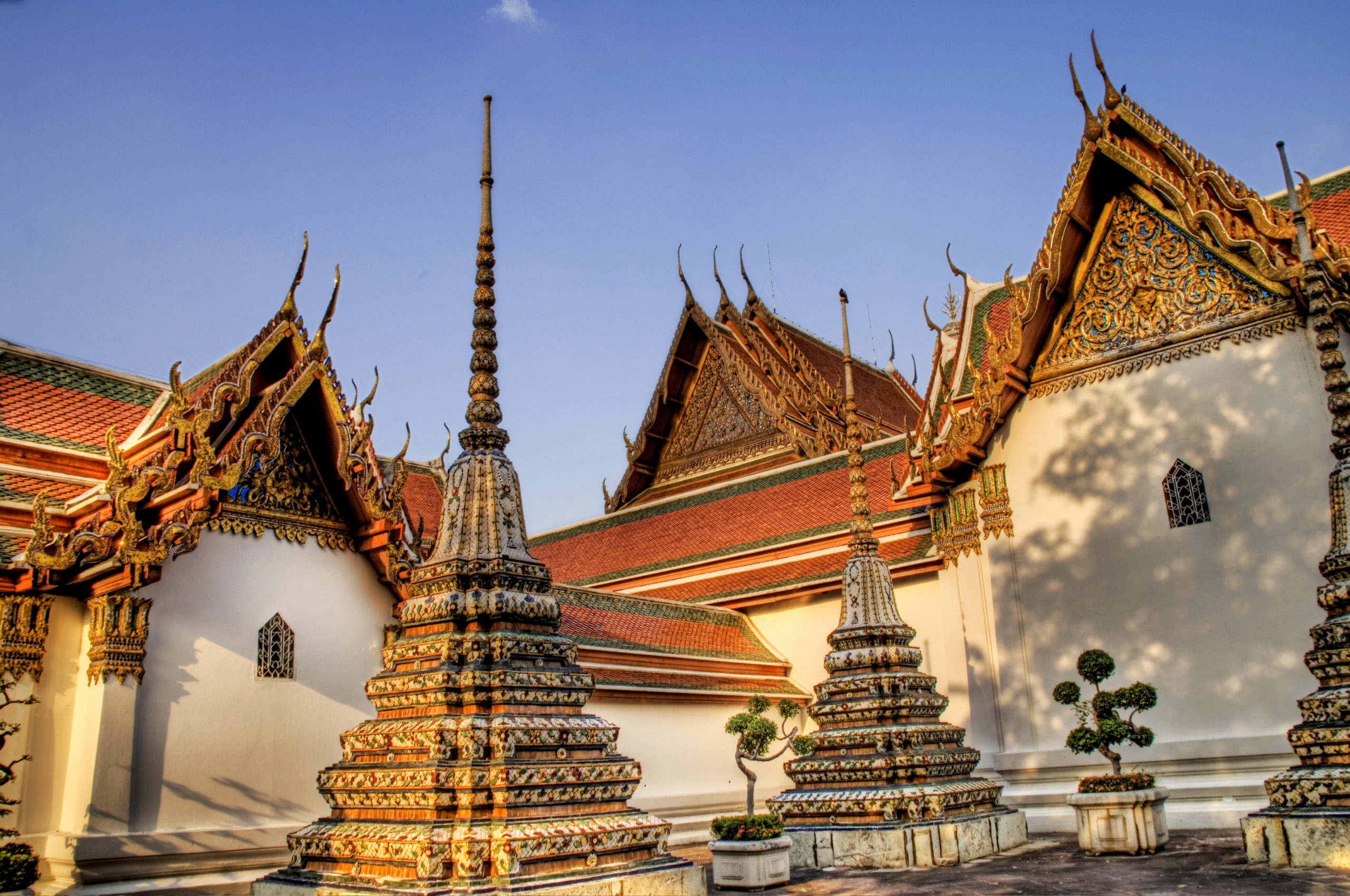 Травяная сауна и храм Wat Pho