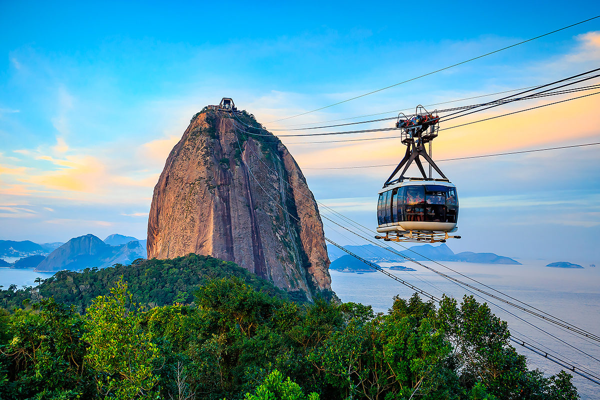 Сахарная голова-гора в Рио-де-Жанейро