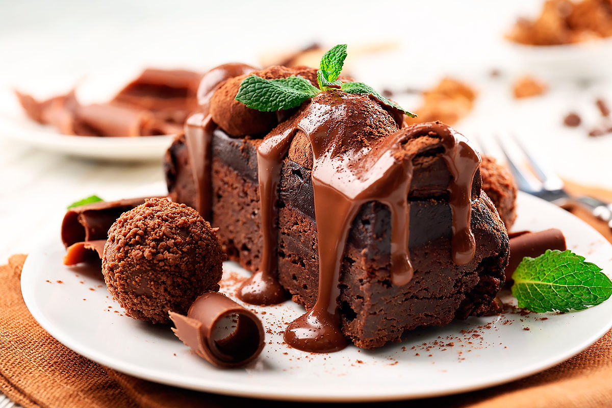 Шоколадный десерт