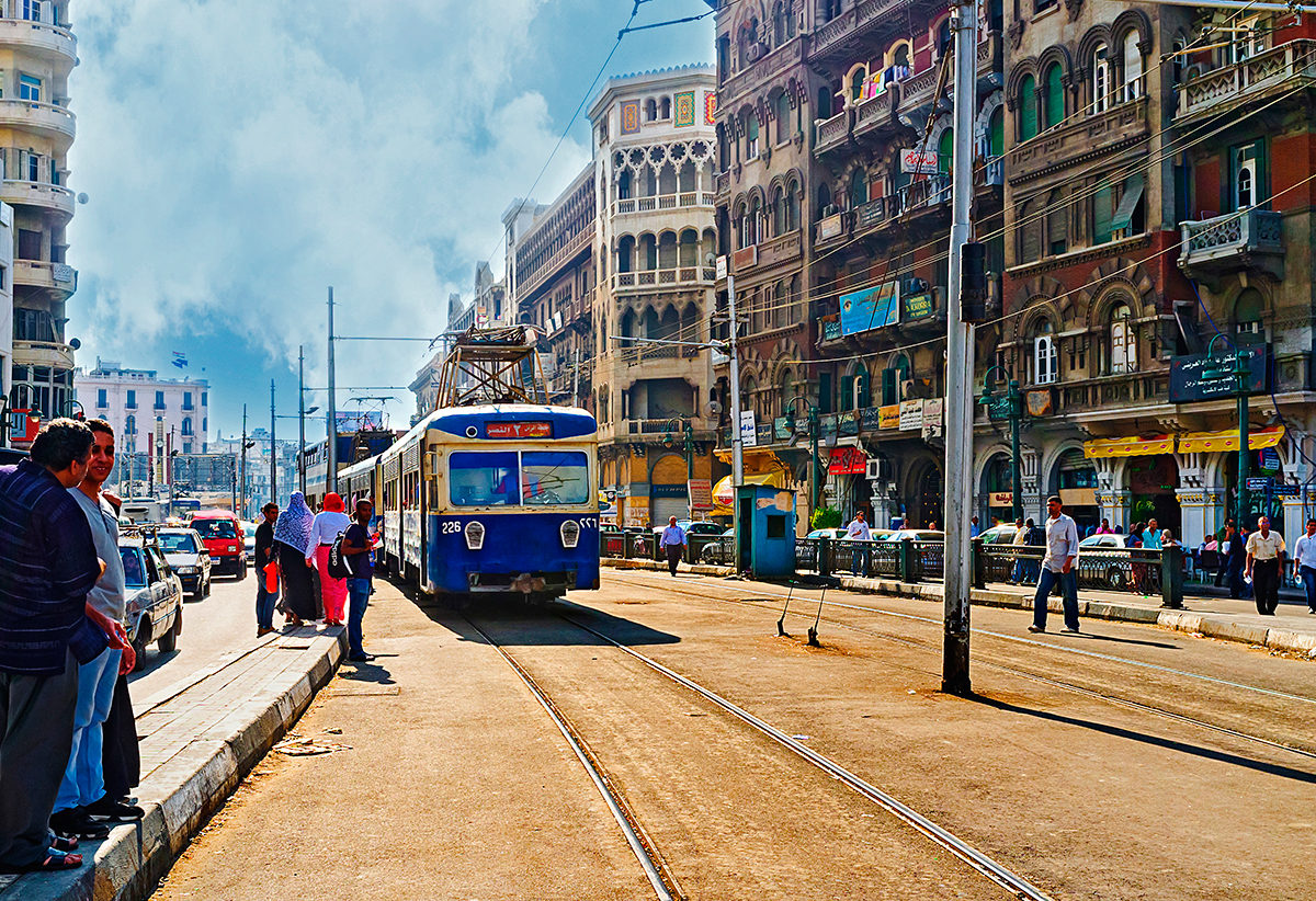 Трамвай в Александрии