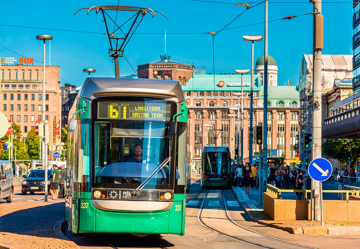 Трамвай, Хельсинки