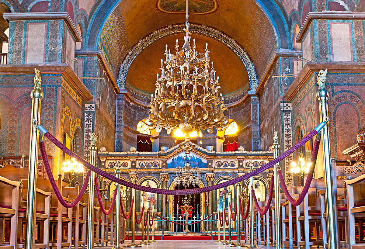 Интерьер Храма святой Софии