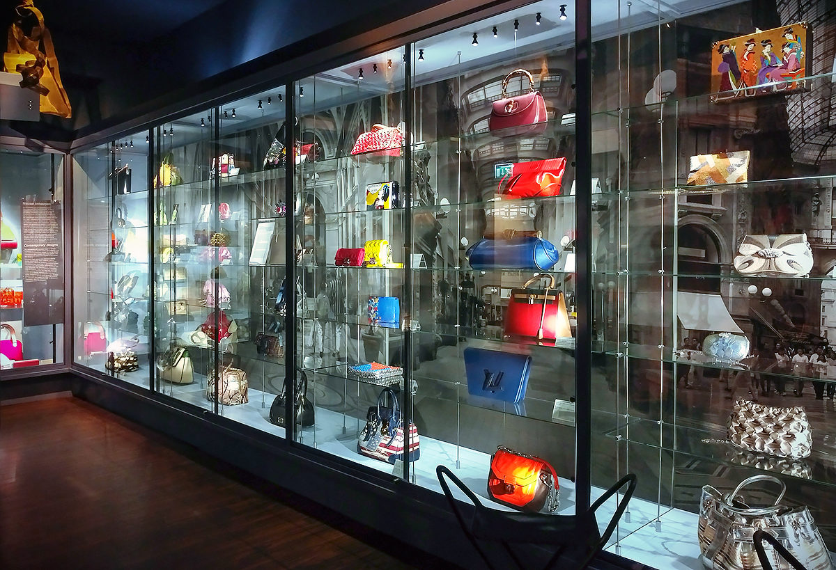 Музей сумок и кошельков, интерьер