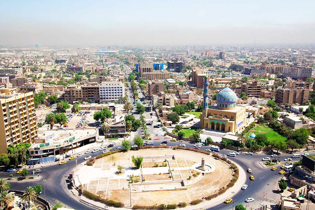 Панорама Багдада, Ирак