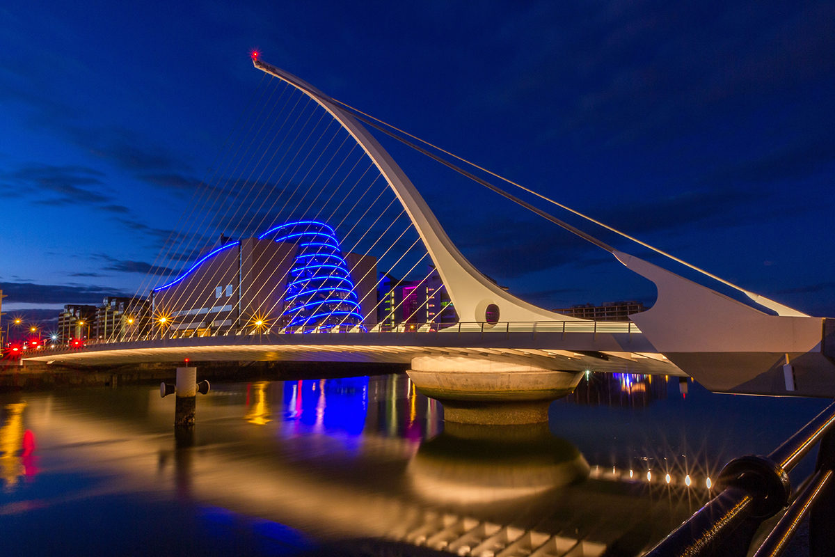 Samuel Beckett мост, Дублин
