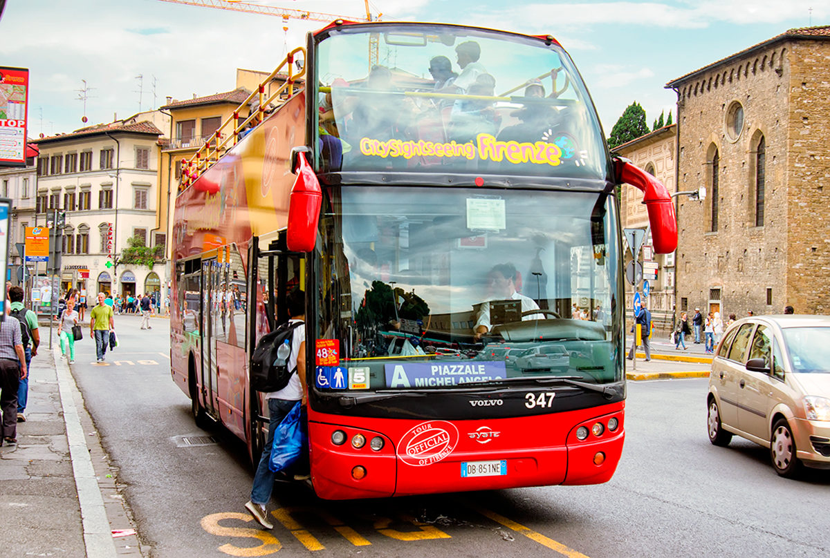 Популярный туристический автобус, Флоренция