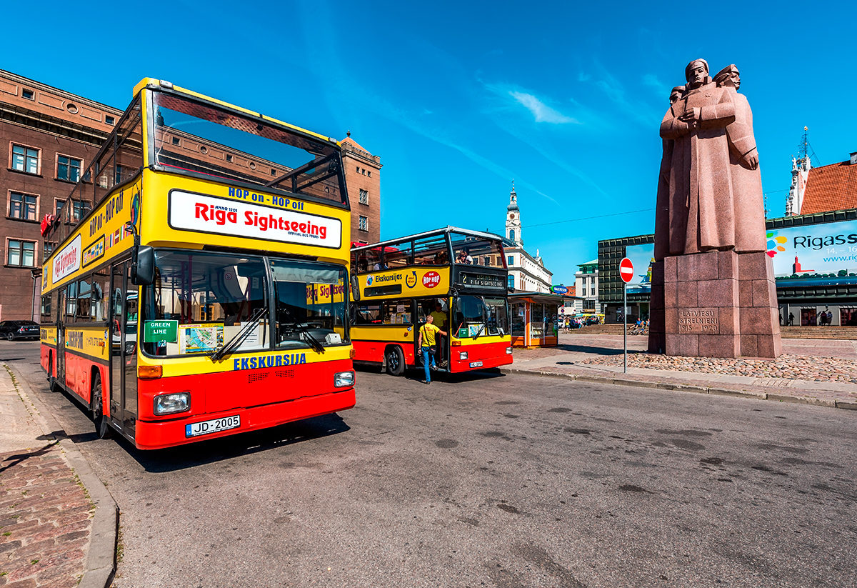 Экскурсионные автобусы в Риге