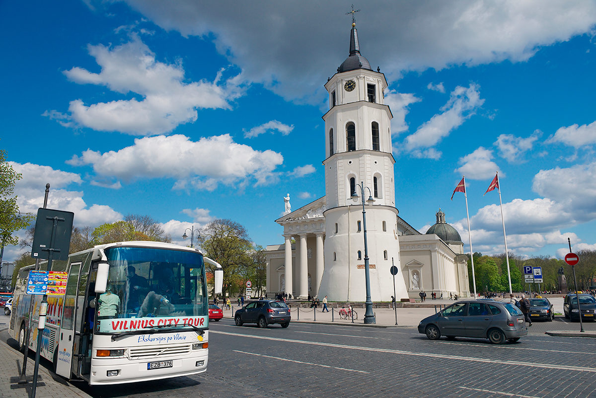 Автобус в Вильнюсе