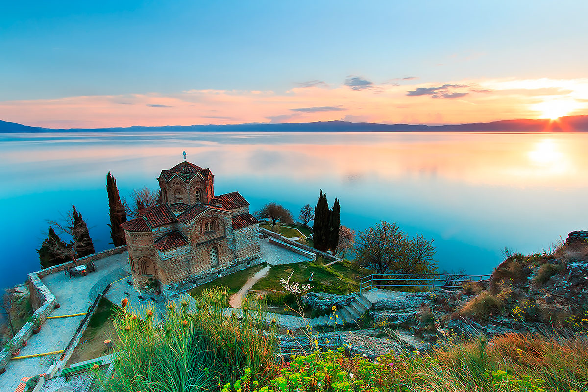 Храм Святого Иоанна Канео у озера Охрид, Македония