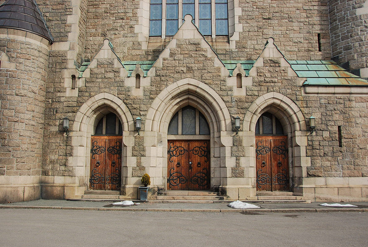 Церковь Фагерборг, двери