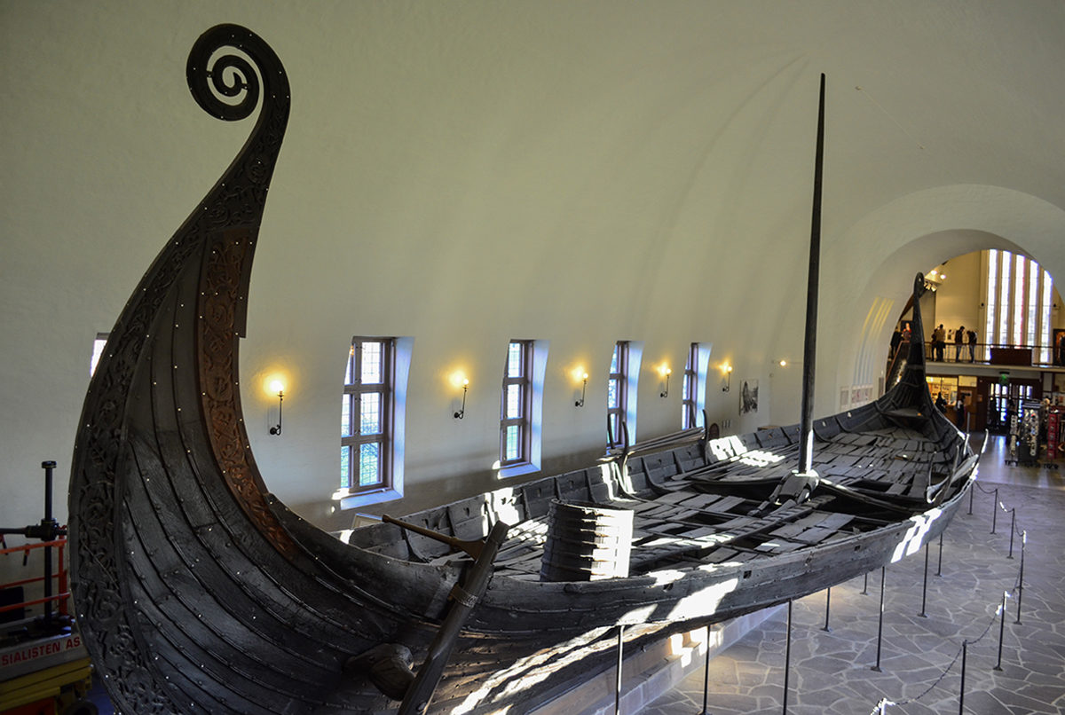 Музей кораблей викингов, драккар викингов