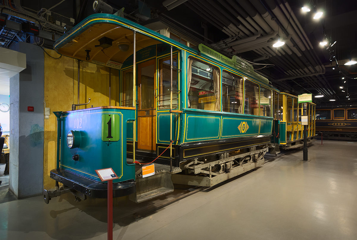 Экспонат в Музее транспорта, Стокгольм