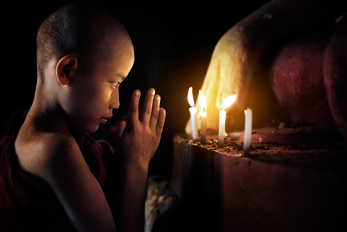 Дань уважения ученику Будды