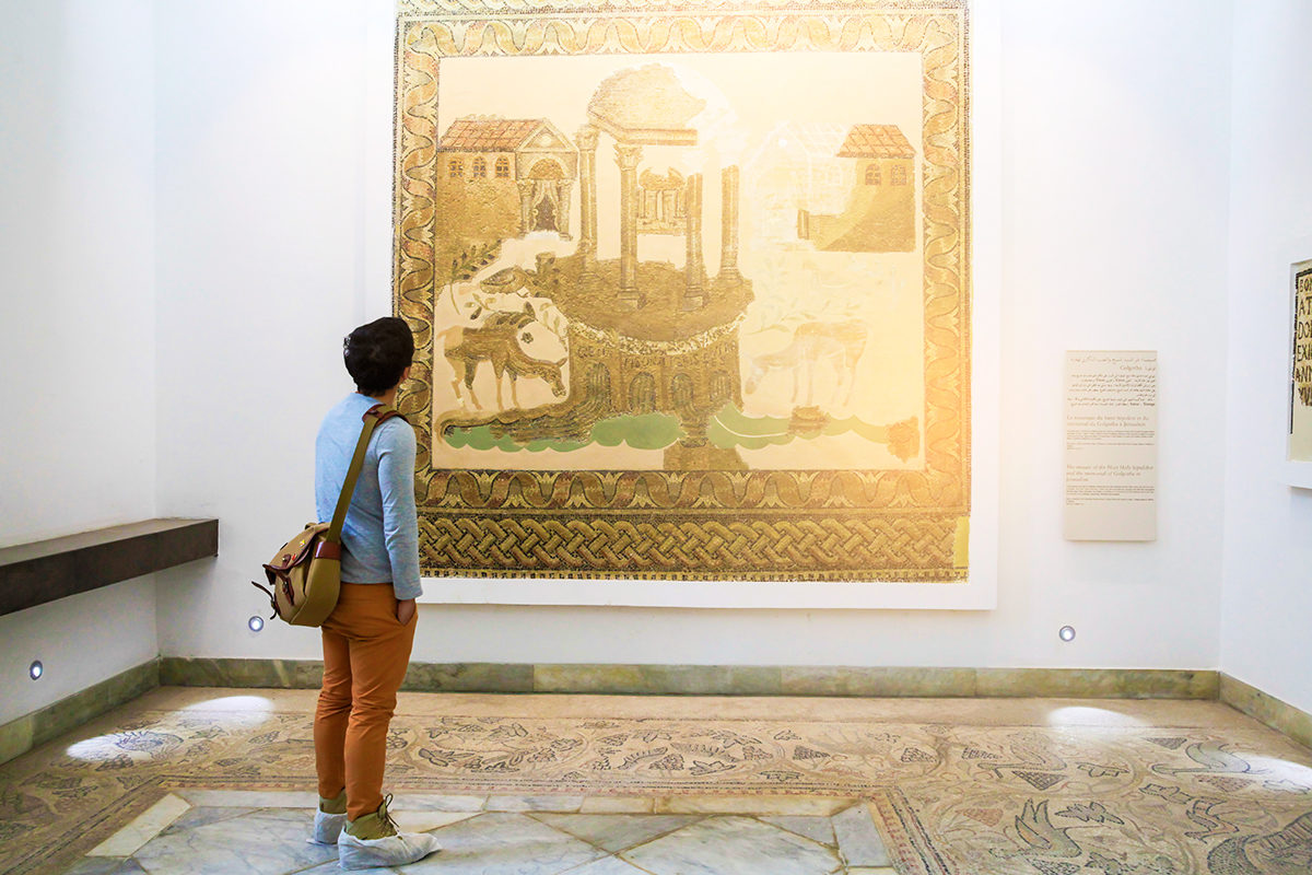 В музее Бардо, Тунис