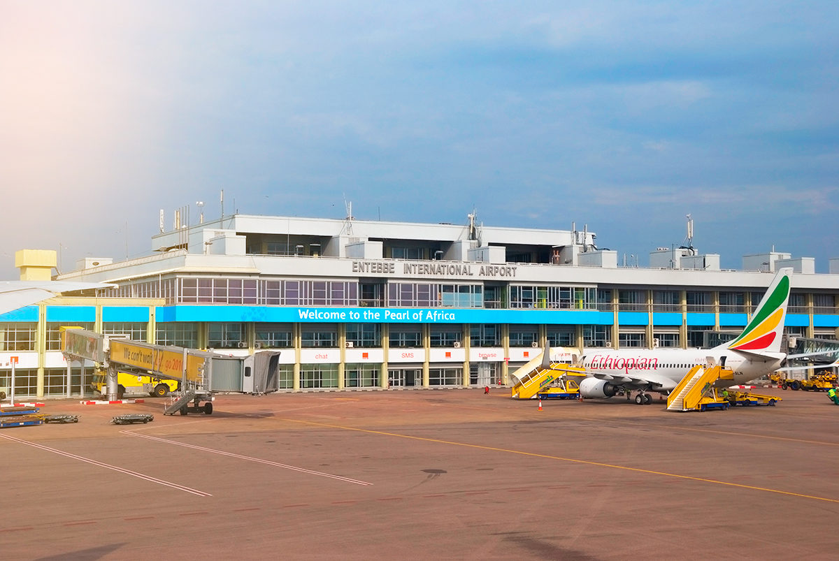 Аэропорт в Уганде