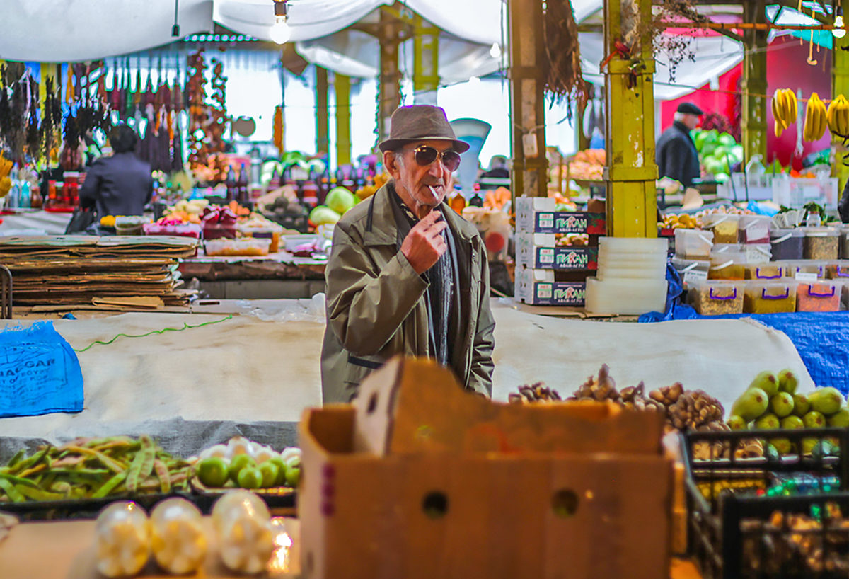Рынок в Абхазии