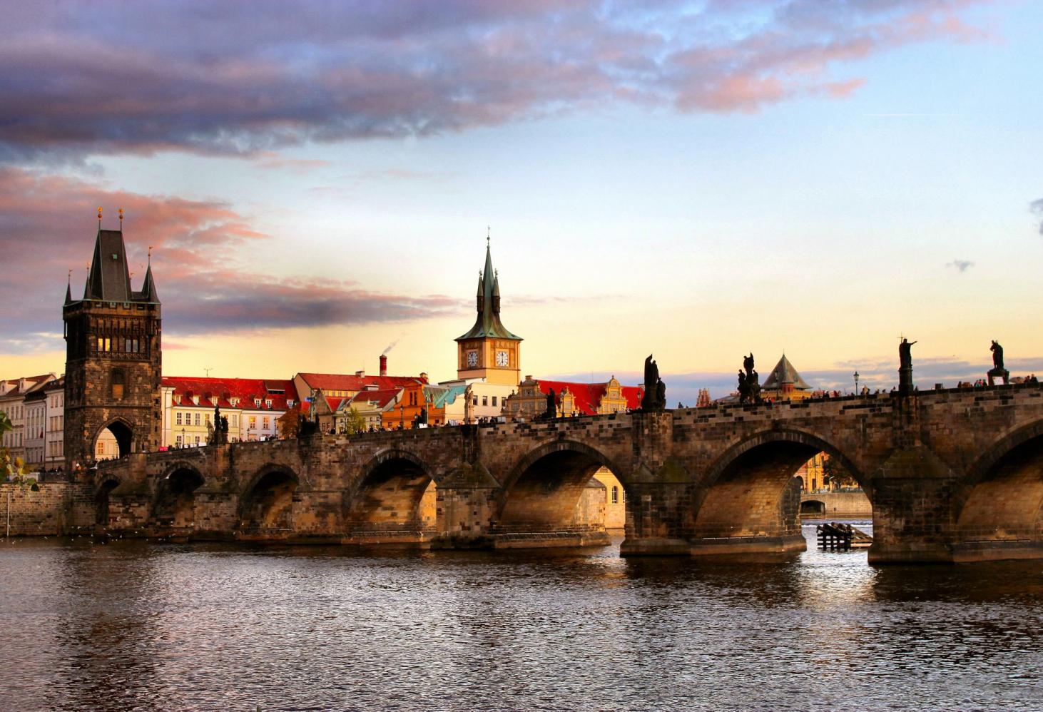 Карлов мост (Karlův most). Прага. Чехия