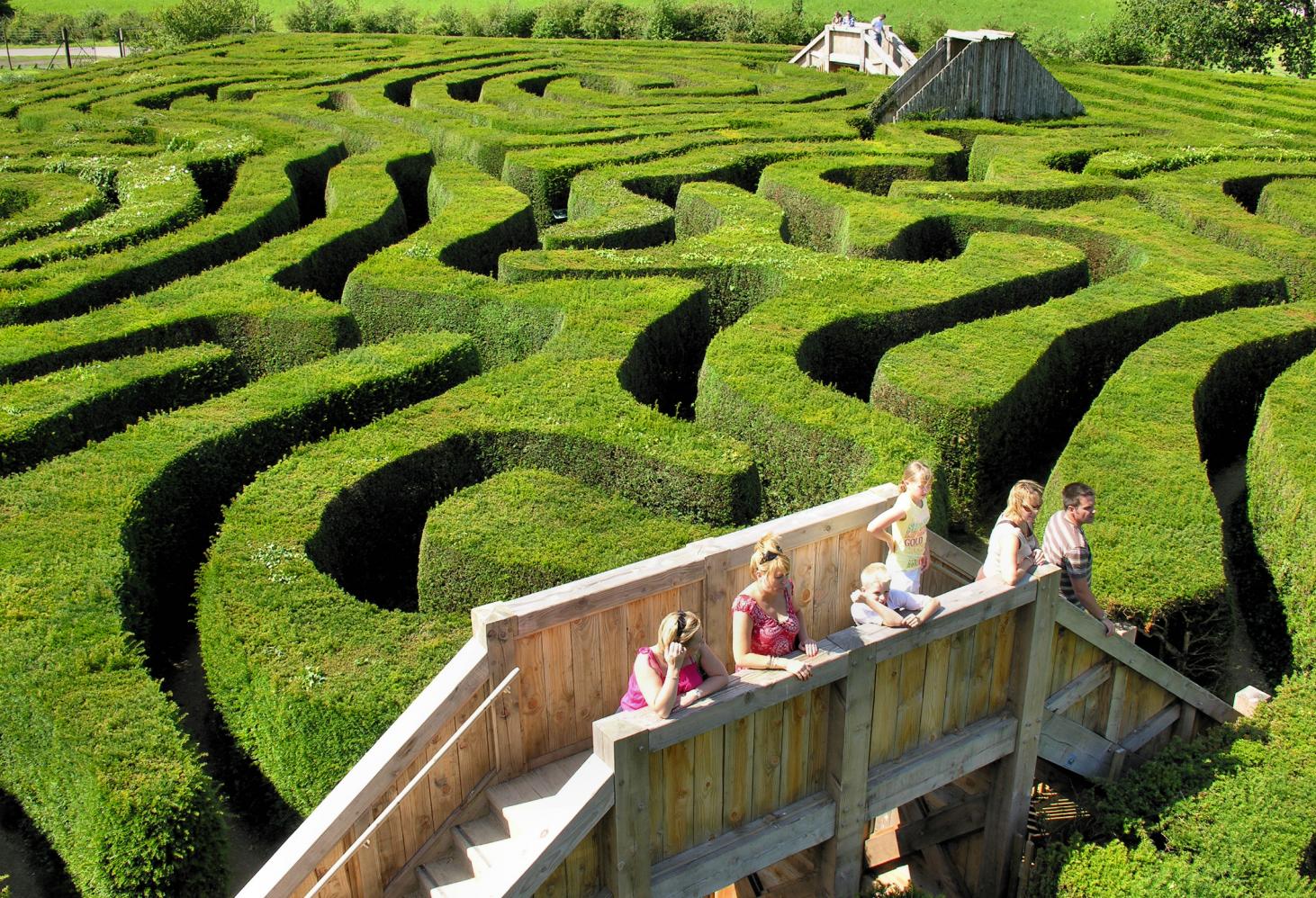 Longleat Hedge Maze, Великобритания