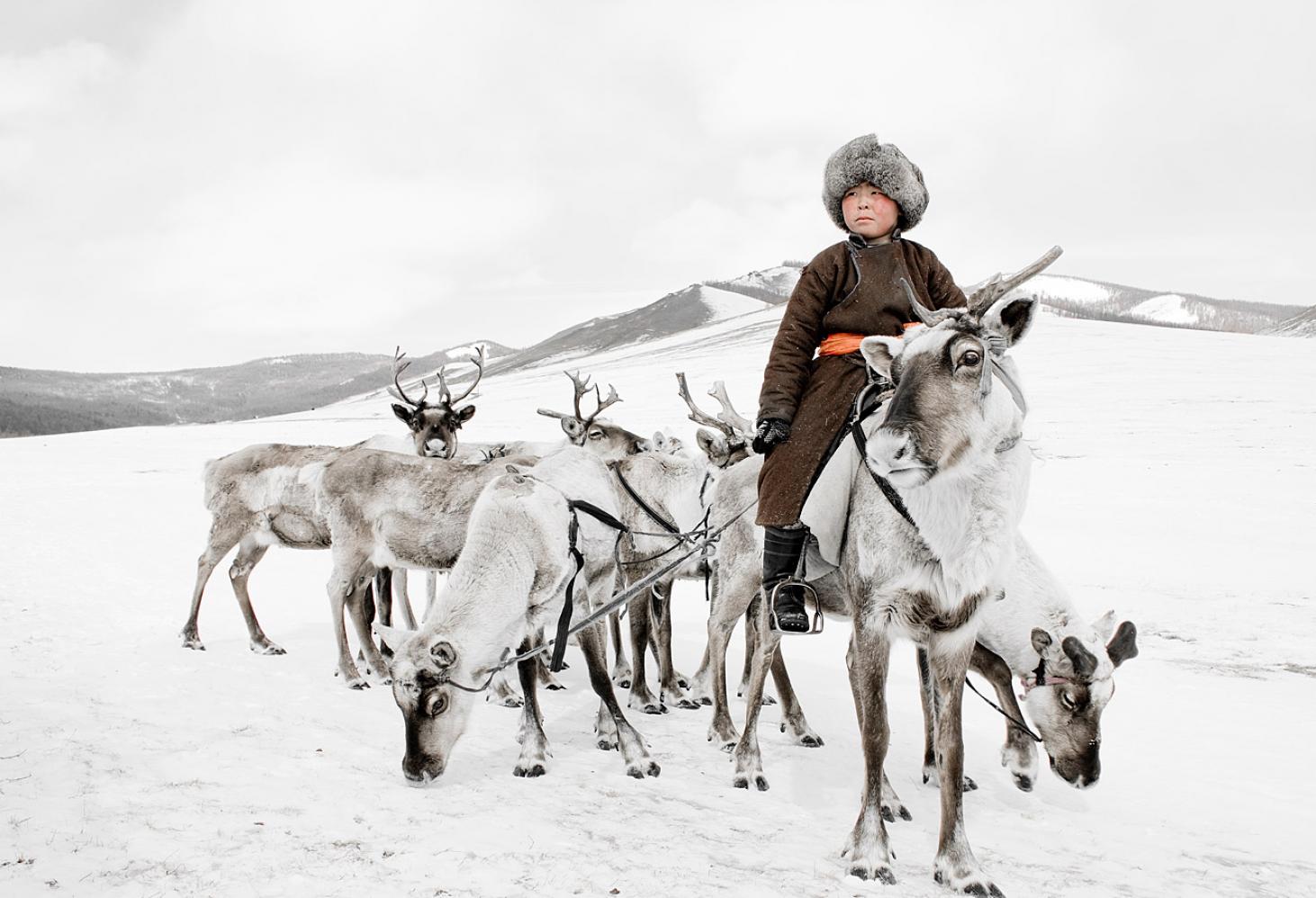 Монголия. Народ Цаатаны (Tsaatan)