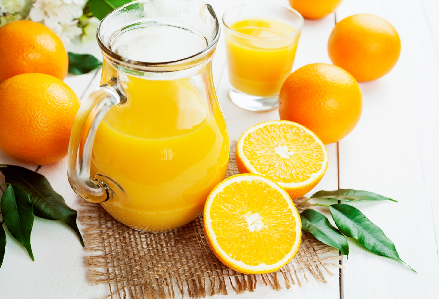 Клюквенно-апельсиновый пунш