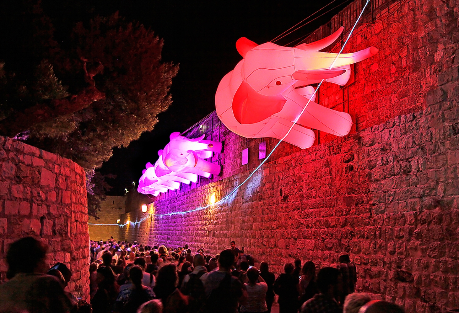 Фестиваль Света в Иерусалиме. июнь